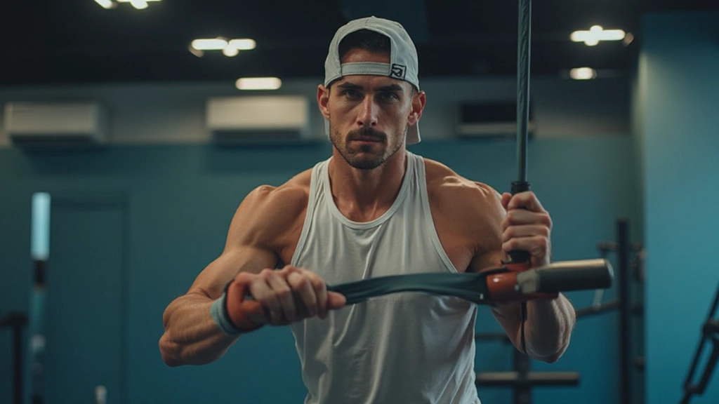 تمرينات اللياقة البدنية للاعبي التنس في صالة الجيم